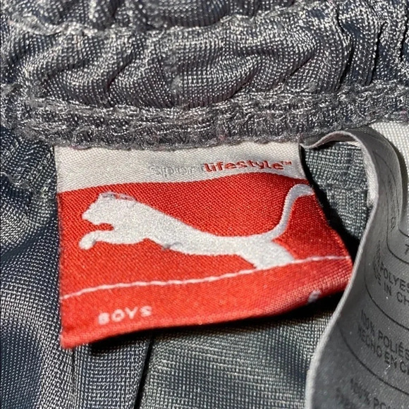 Puma boy  jersey shorts 6 - Picture 4 of 8